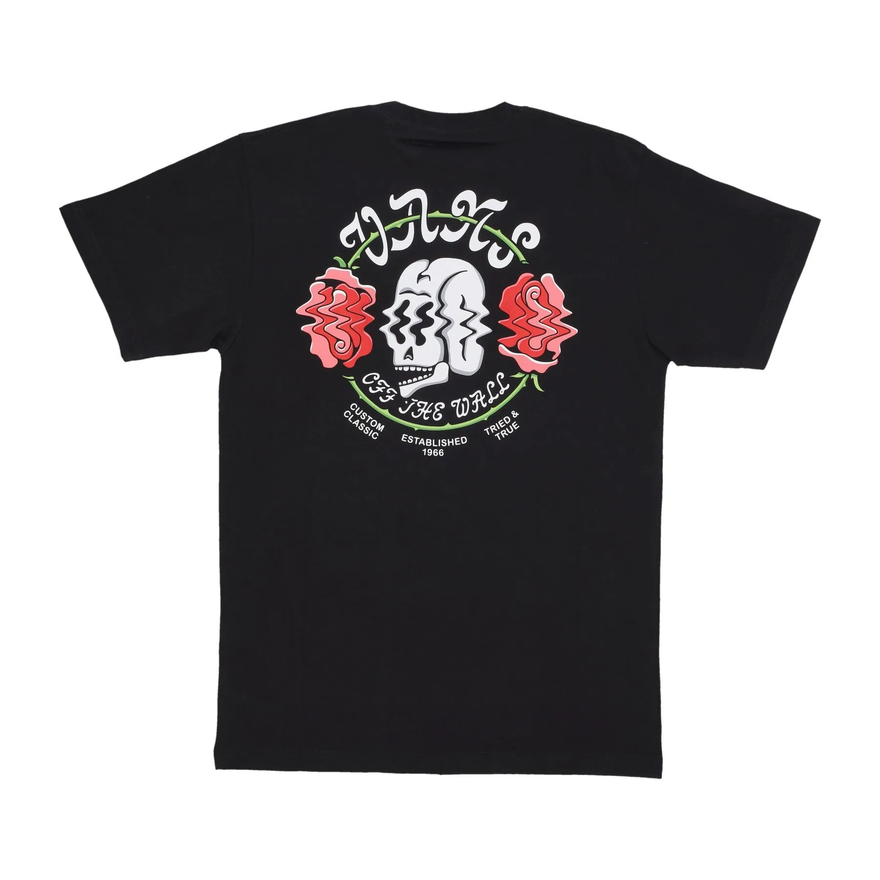 Maglietta Uomo Shaken Skull Tee Black