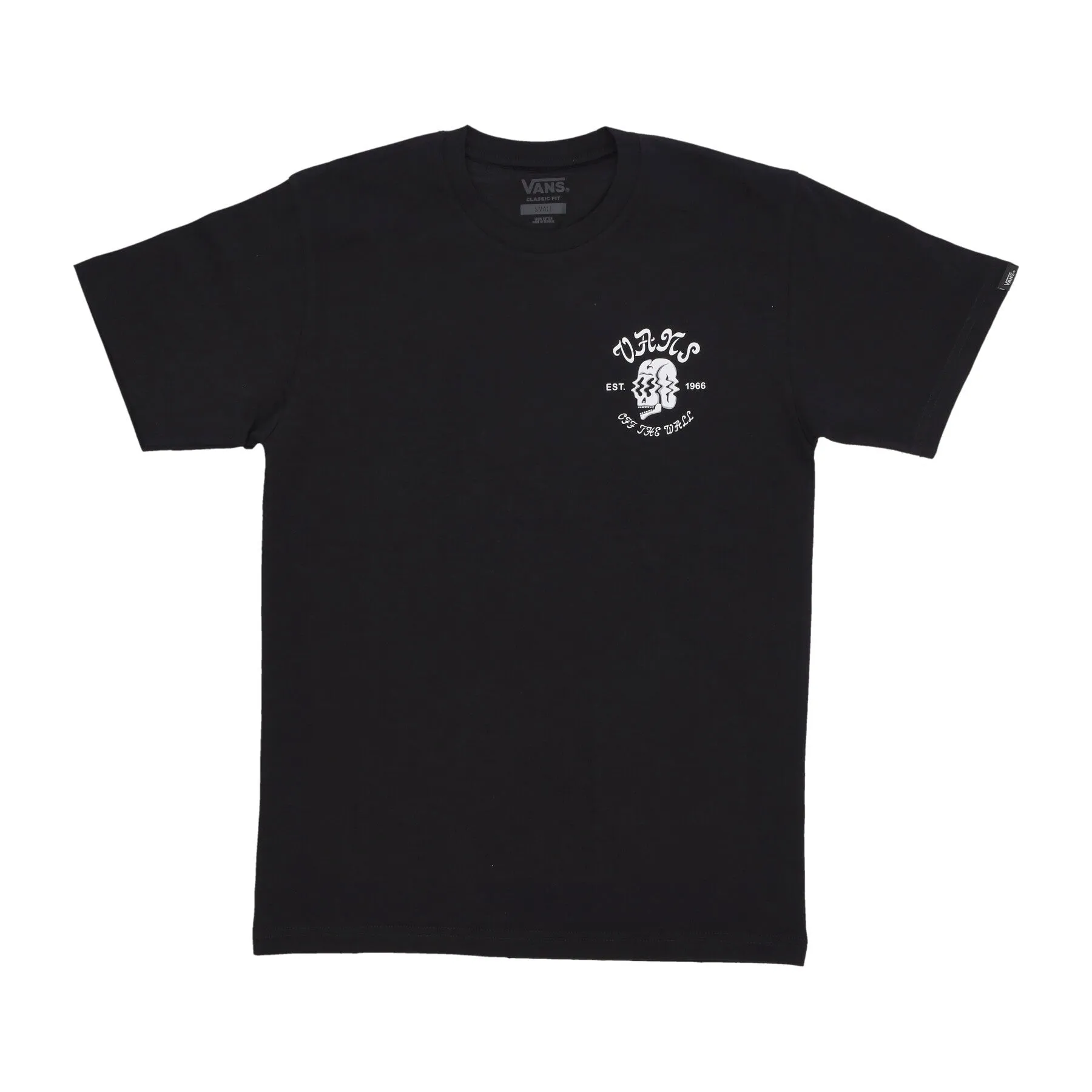 Maglietta Uomo Shaken Skull Tee Black