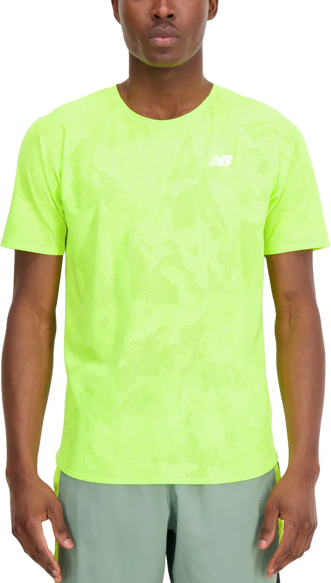 Magliette New Balance Q Speed Jacquard Short Sleeve