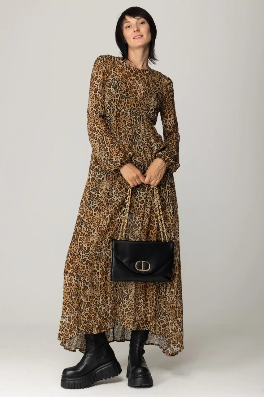 Maxi abito animalier LEO