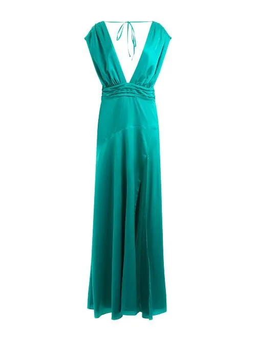 Maxi abito marciano spacco frontale