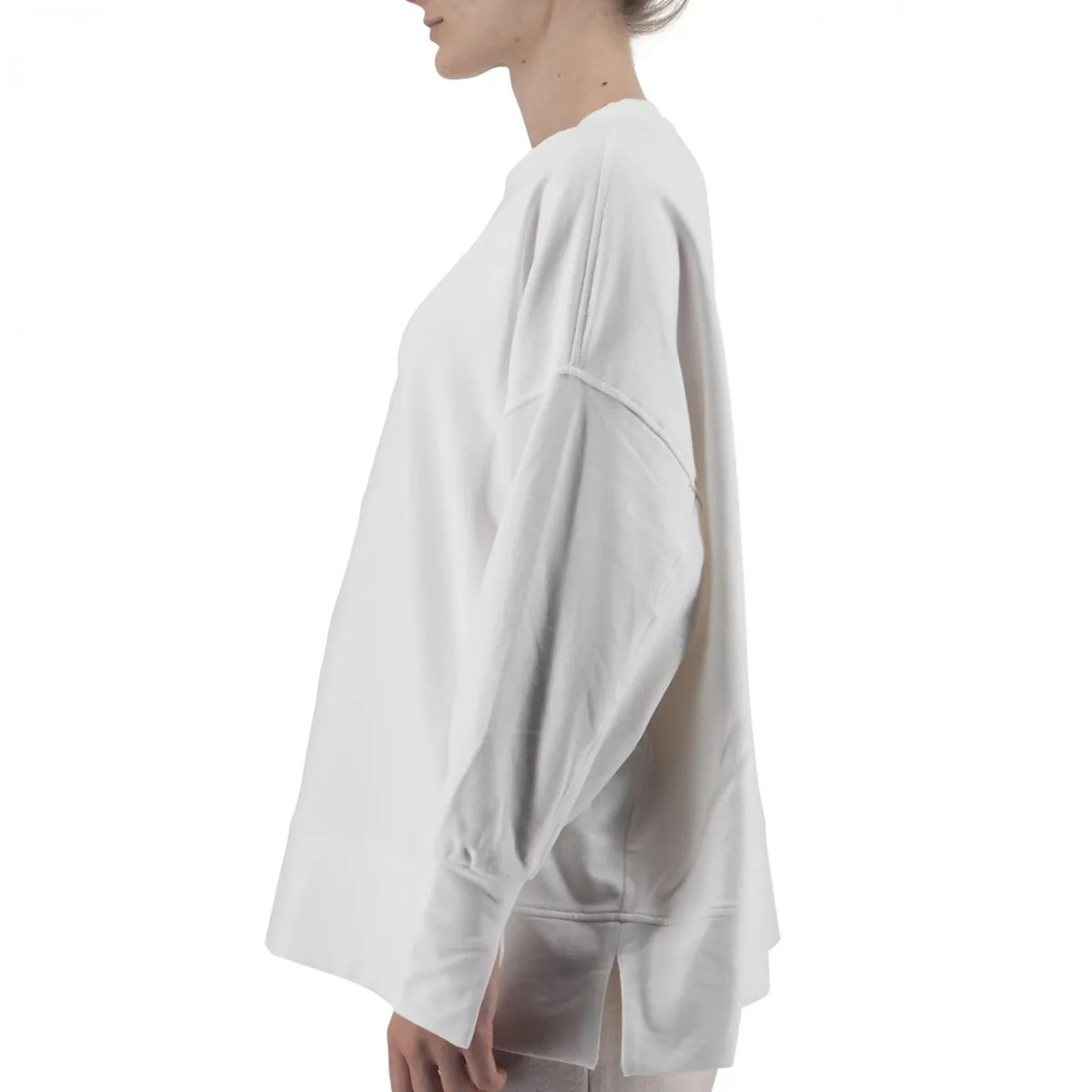 Maxi Maglia In Cotone Girocollo