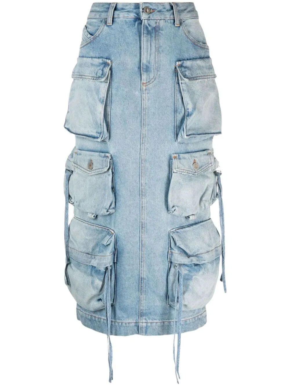 Midi Denim Skirt