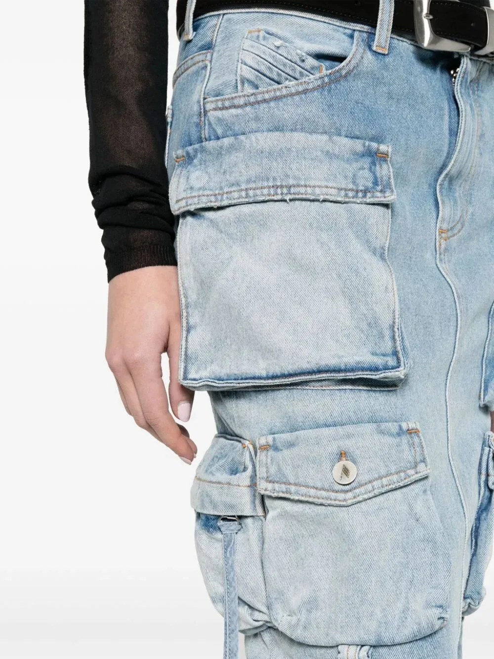 Midi Denim Skirt