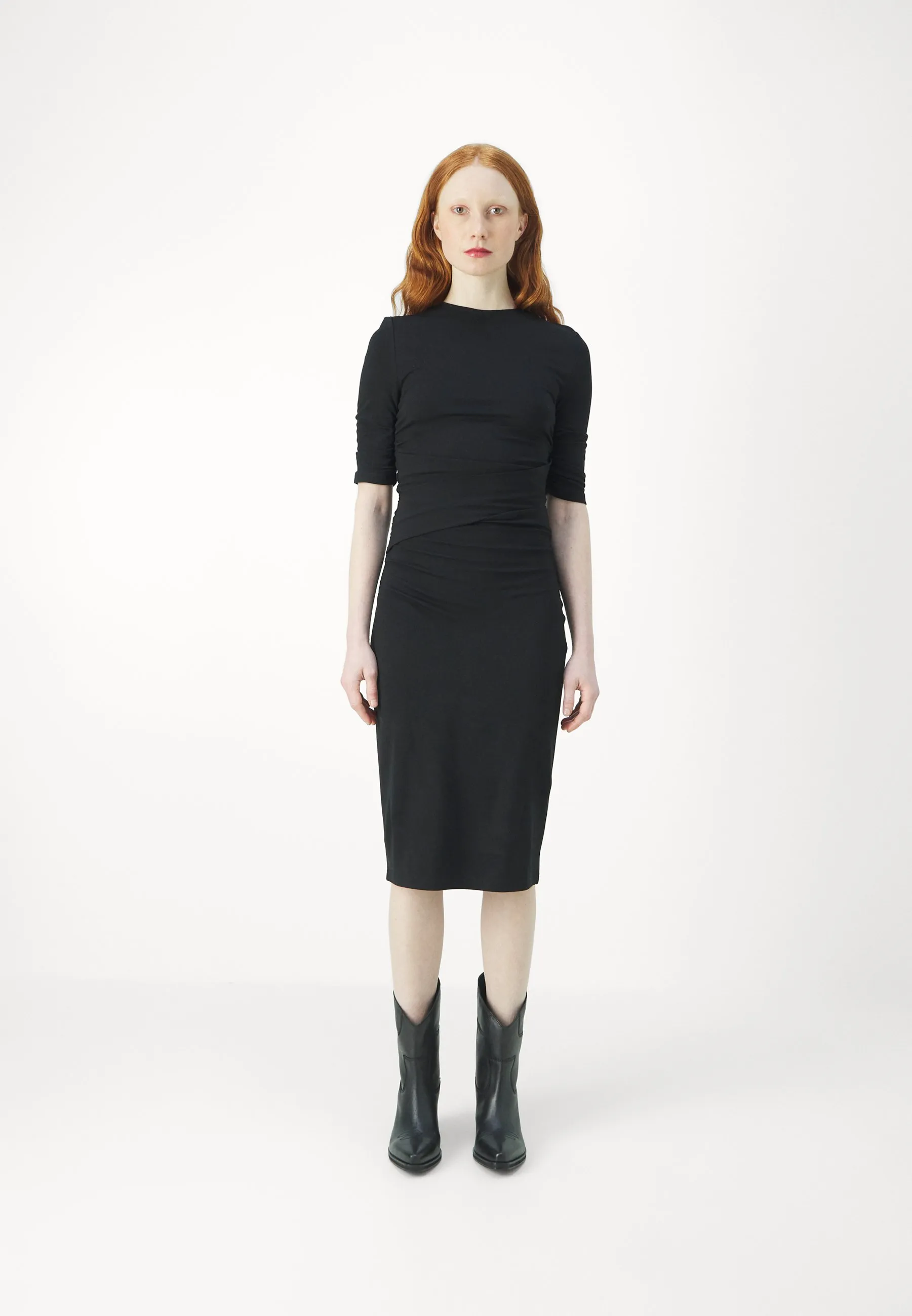 MIDI DRAPED DRESS - Tubino
