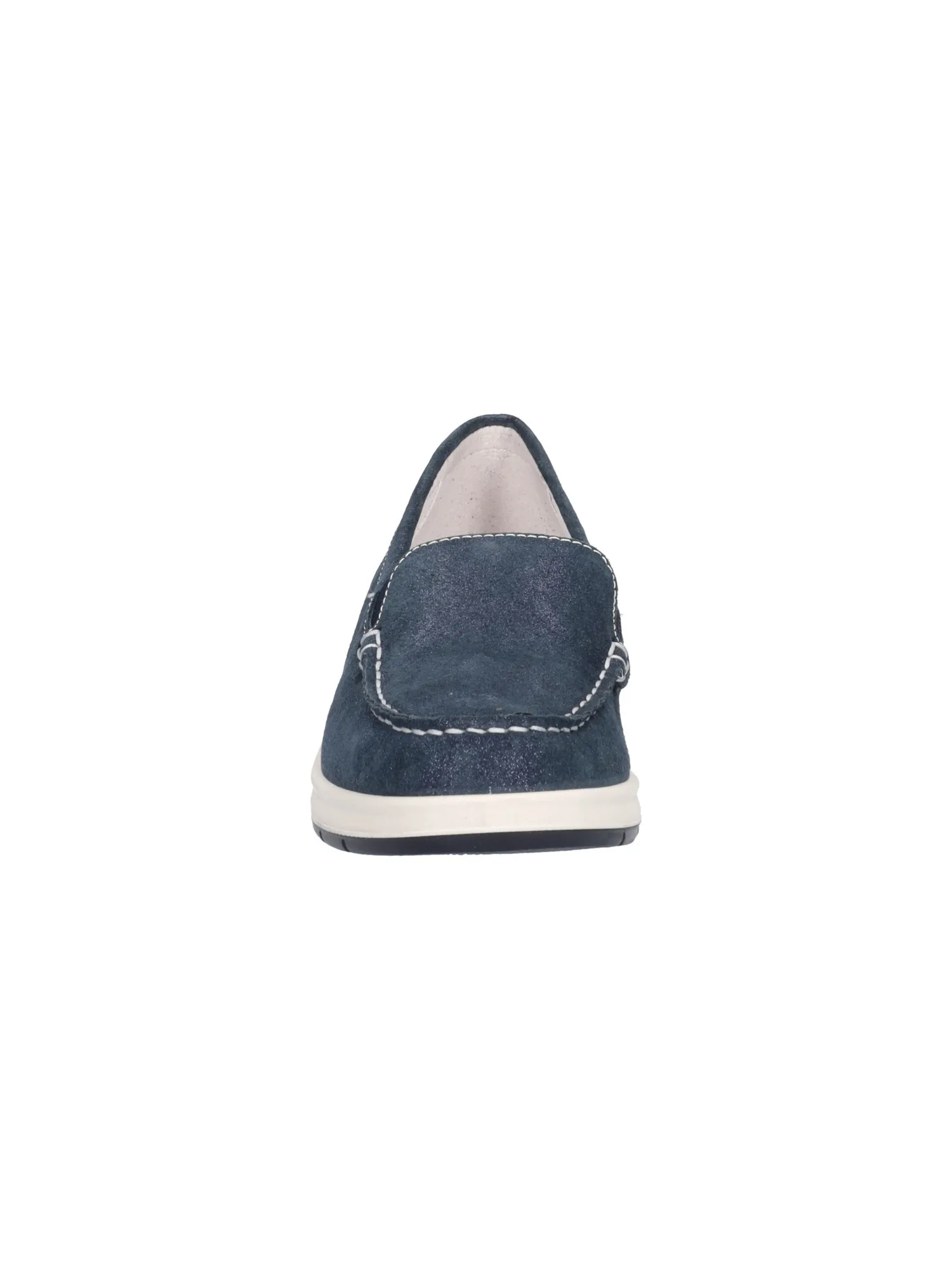 Mocassino con zeppa bassa Enval Soft da donna blu