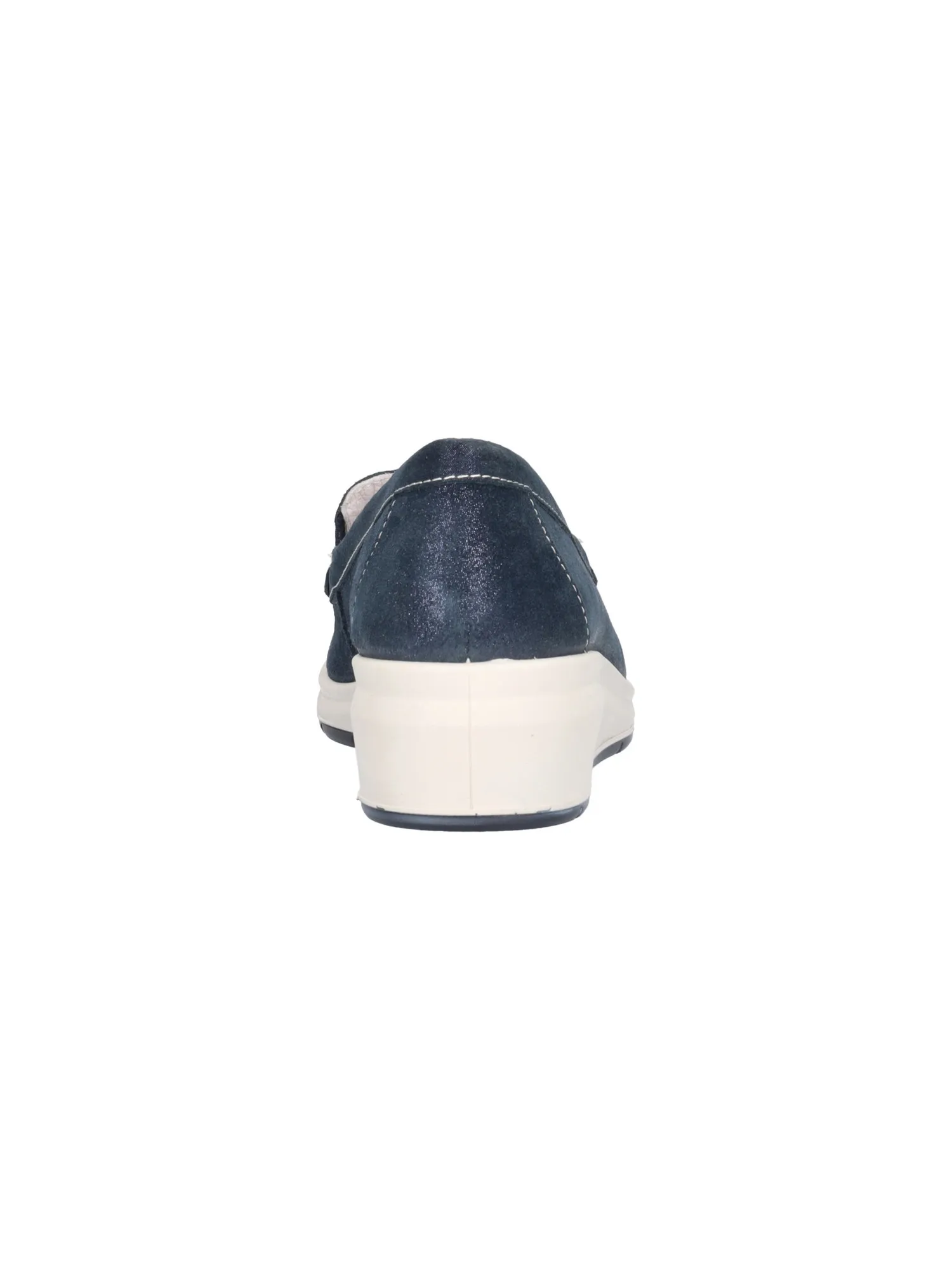 Mocassino con zeppa bassa Enval Soft da donna blu