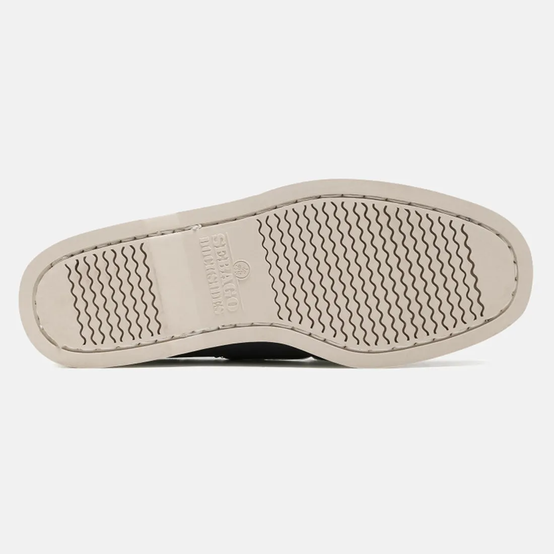 Mocassino da barca Sebago Docksides Portland Crazy Horse Blue navy