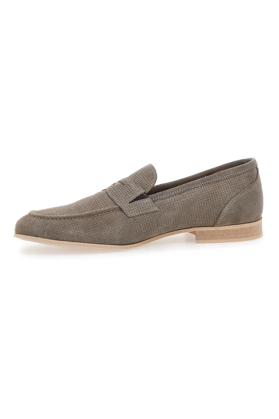 Mocassino in Pelle Scamosciata Beige PITTARELLO 1131