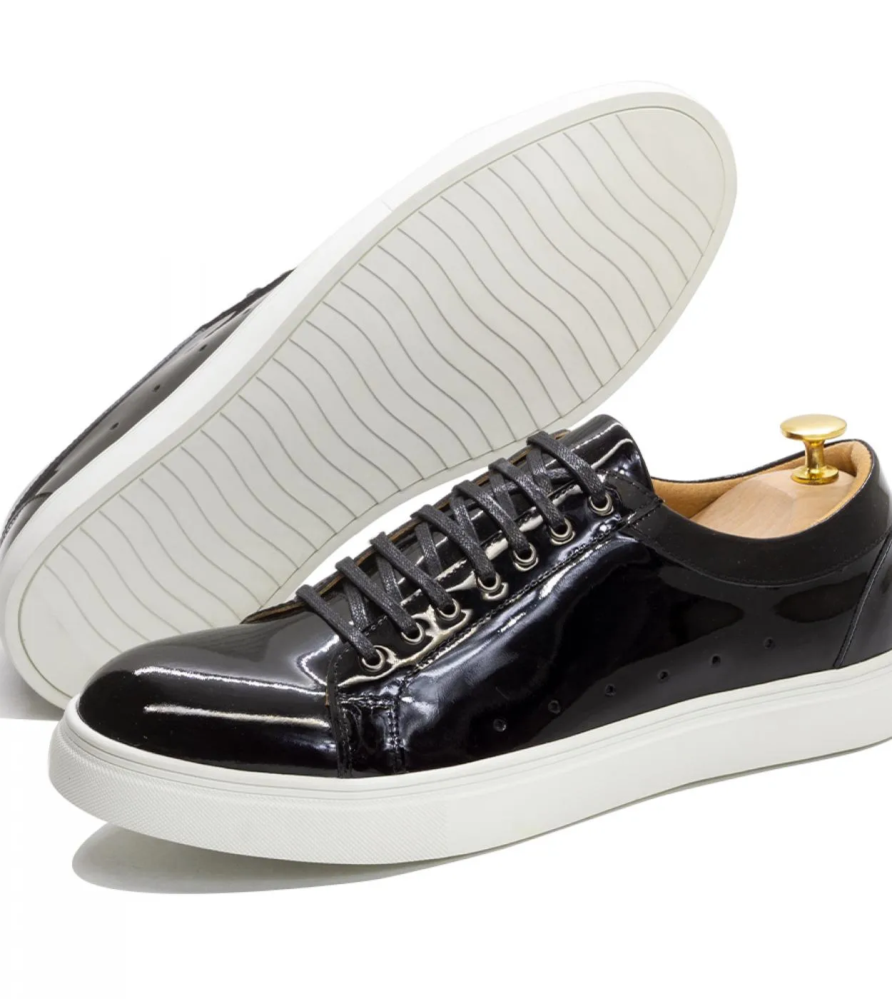 Moda Scarpe Verde Nero Uomo Verde Casual Scarpe in pelle Uomo Moda Uomo Casual