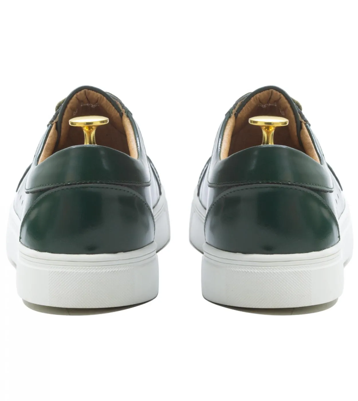 Moda Scarpe Verde Nero Uomo Verde Casual Scarpe in pelle Uomo Moda Uomo Casual