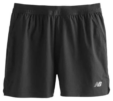New Balance AC Lined 5inch Shorts Black Men's