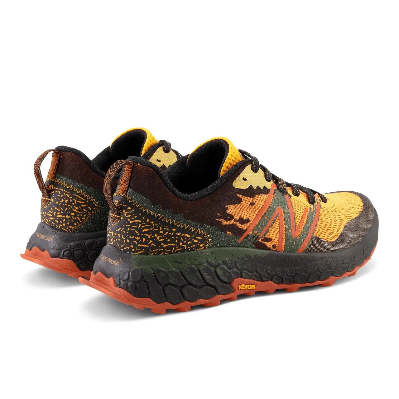 New Balance Fresh Foam X Hierro v7 – Scarpa uomo – Hot marigold black