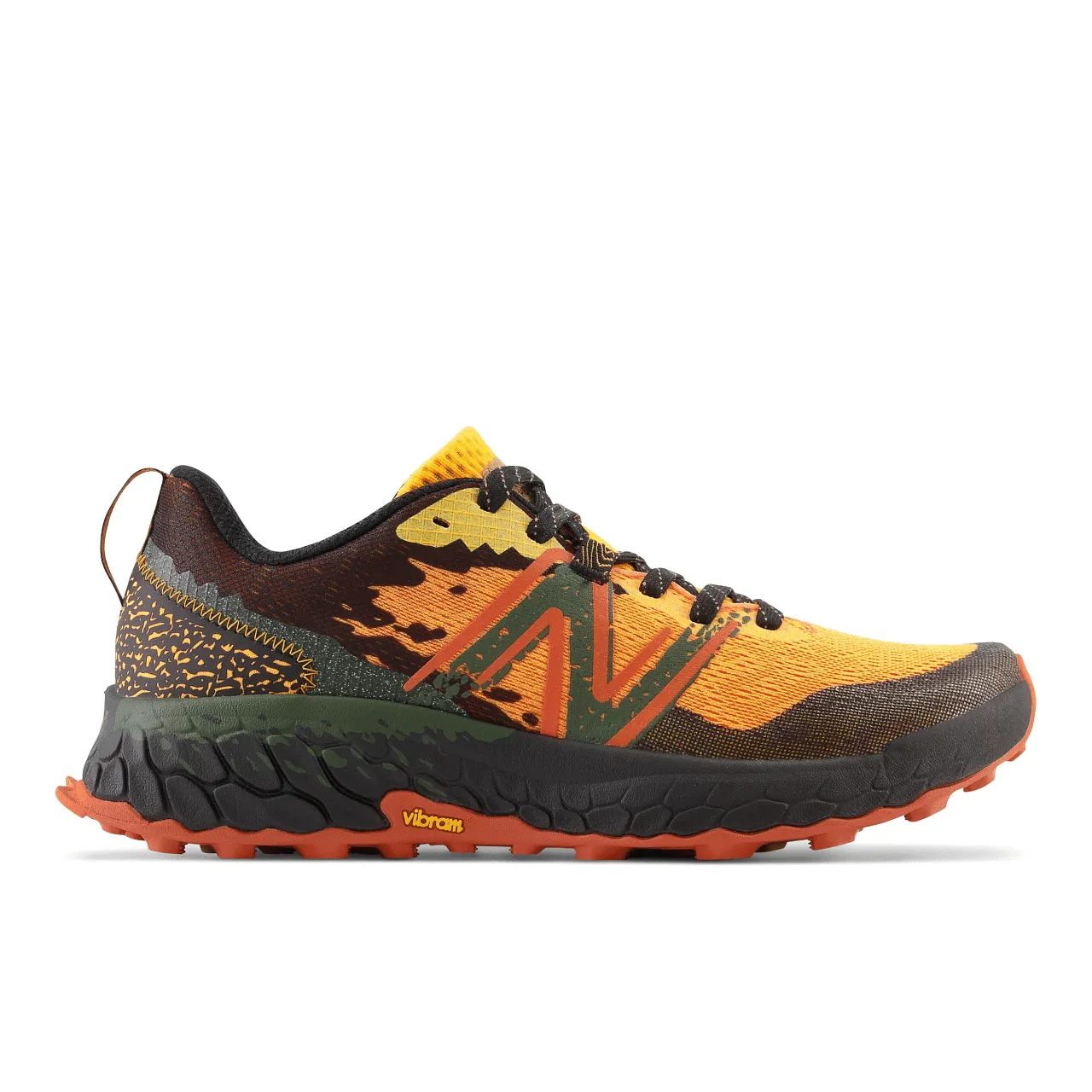 New Balance Fresh Foam X Hierro v7 – Scarpa uomo – Hot marigold black
