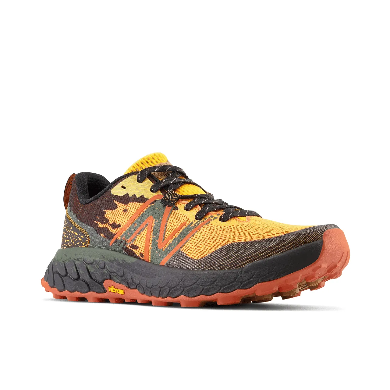 New Balance Fresh Foam X Hierro v7 – Scarpa uomo – Hot marigold black