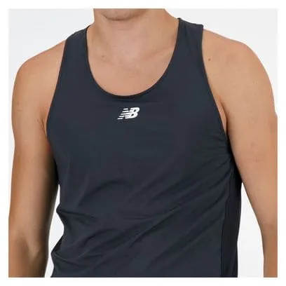 New Balance Q Speed Jacquard Tank Black Men's