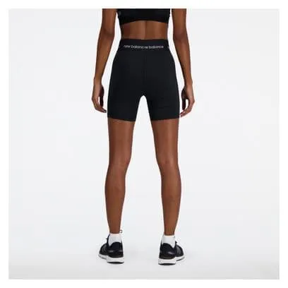 New Balance Sleek High Rise 5inch Shorts Women's Black