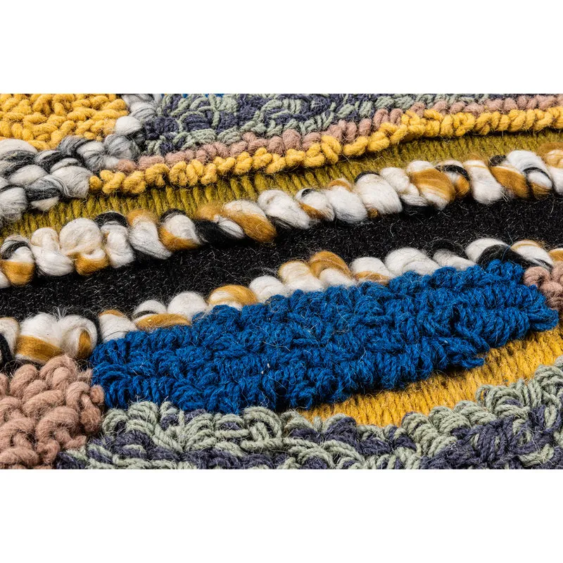 Novità Home nature - quadro in lana vialetti di sassolini, multicolore