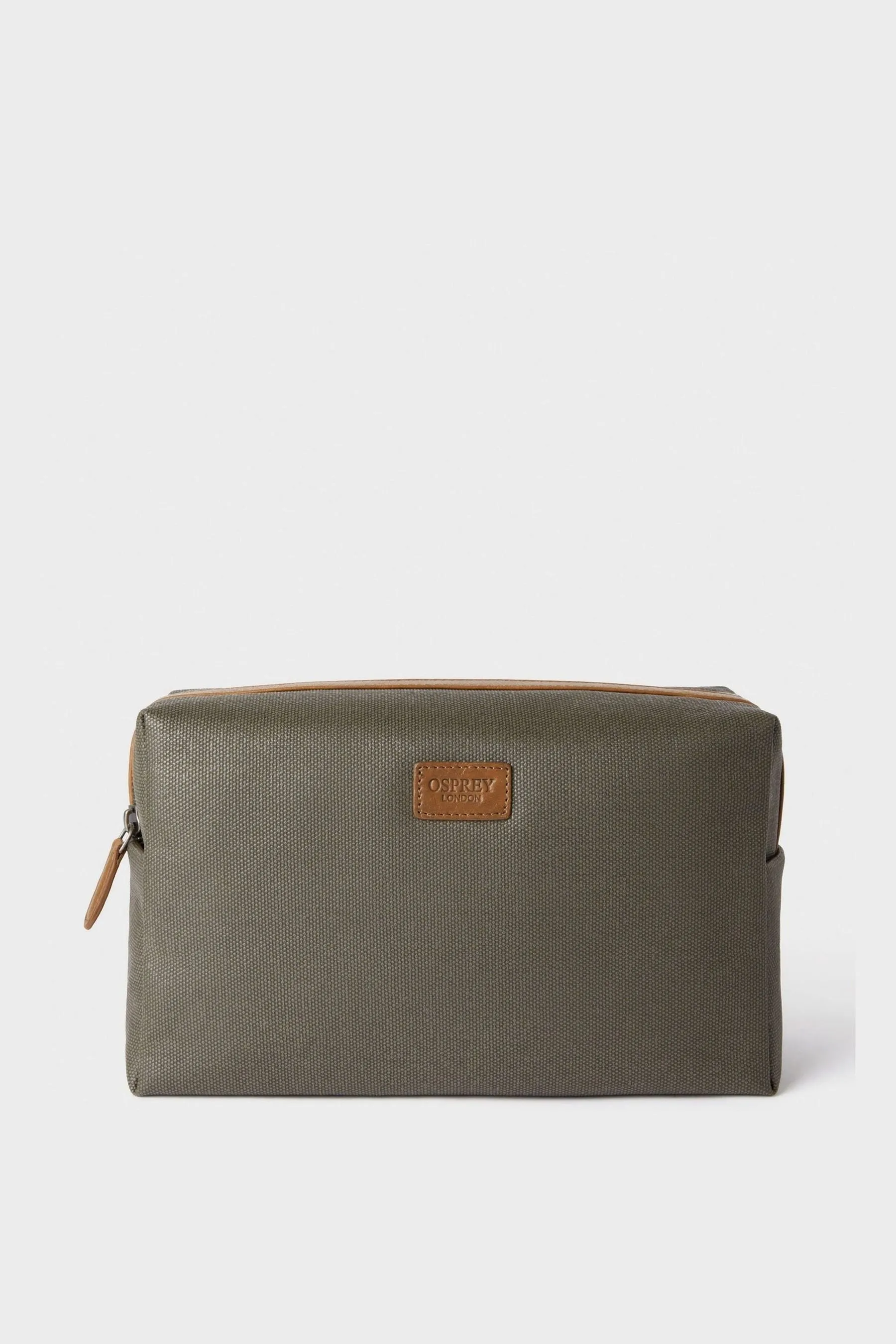 Osprey London - The Large Grantham - Trousse in tela e pelle cerata