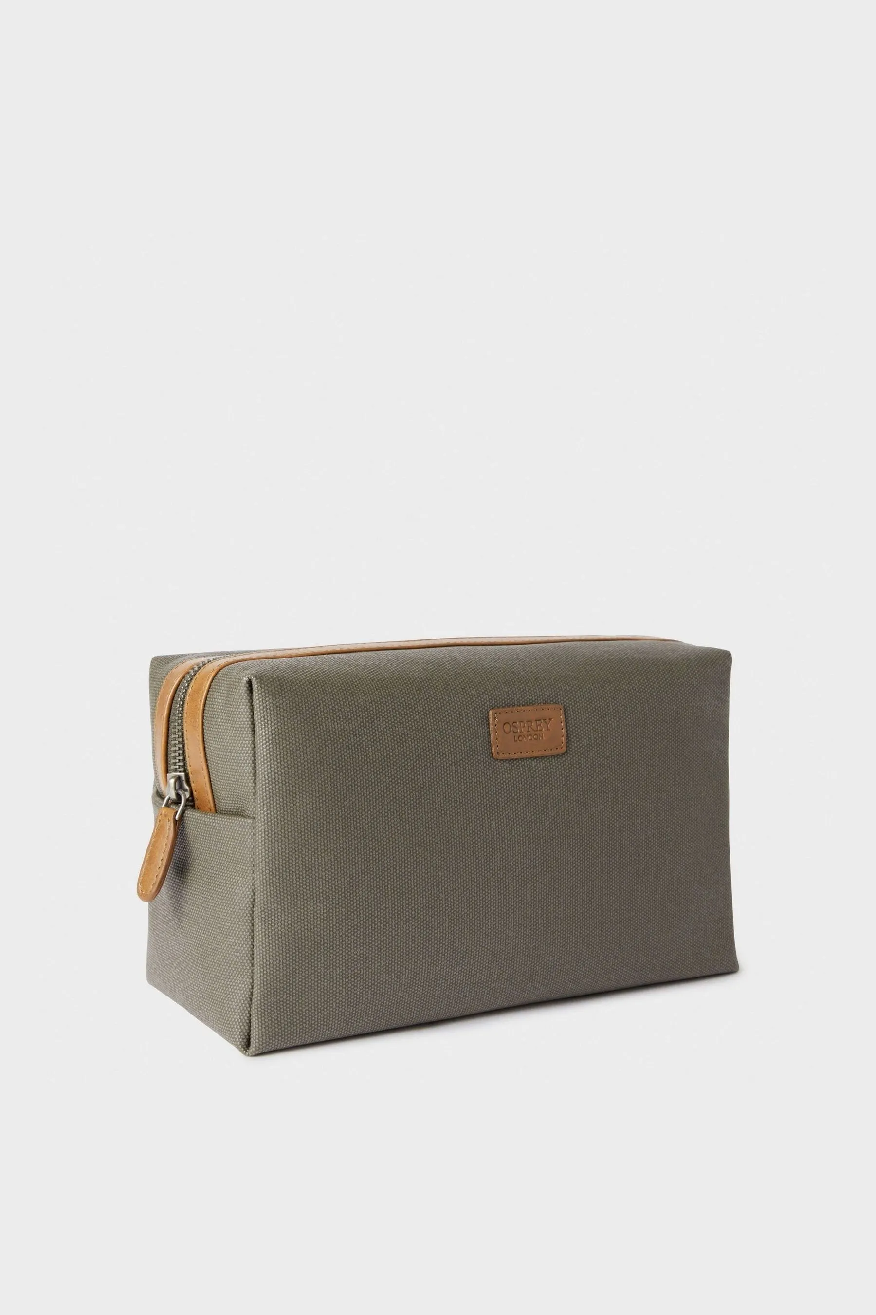 Osprey London - The Large Grantham - Trousse in tela e pelle cerata