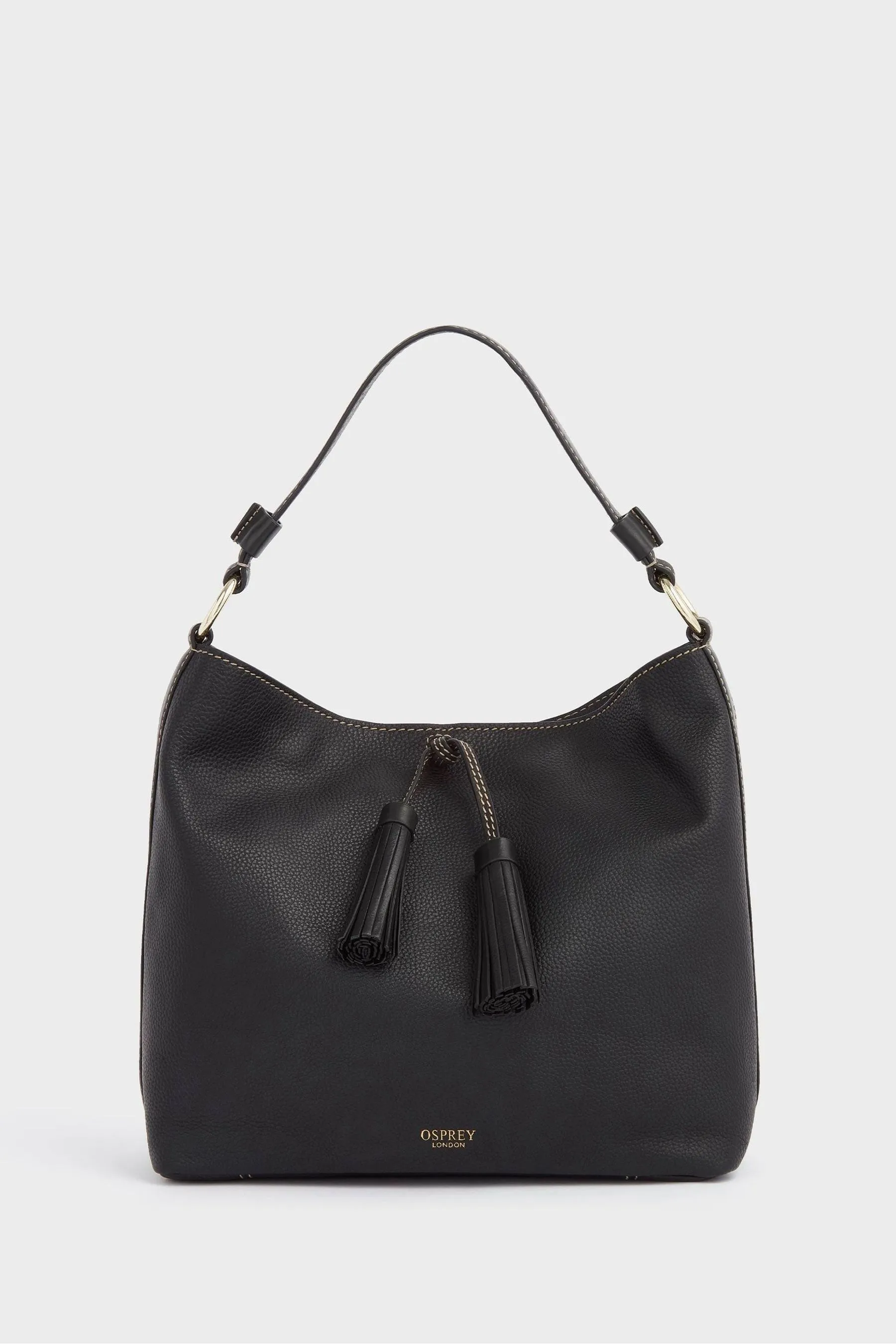 OSPREY LONDON - The Savanna - Borsa hobo in pelle