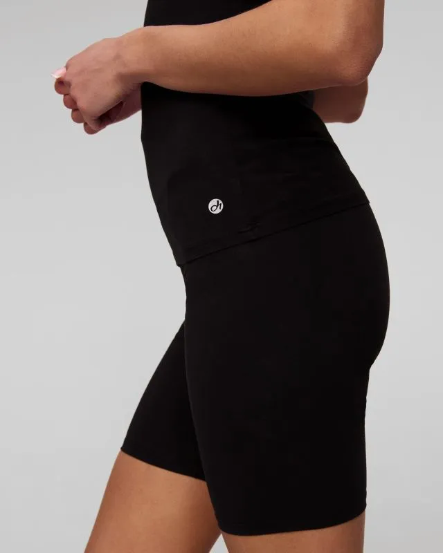 Pantaloncini biker neri da donna Deha