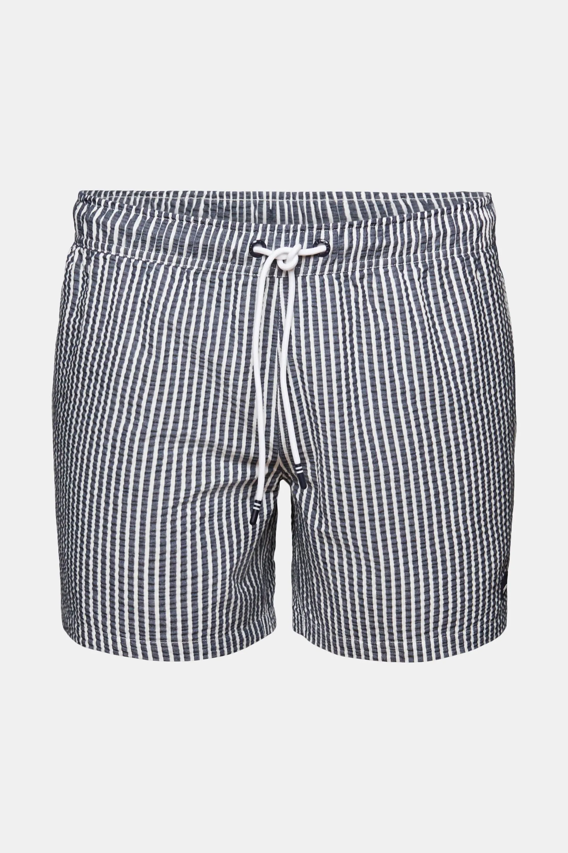 Pantaloncini da bagno strutturati a righe