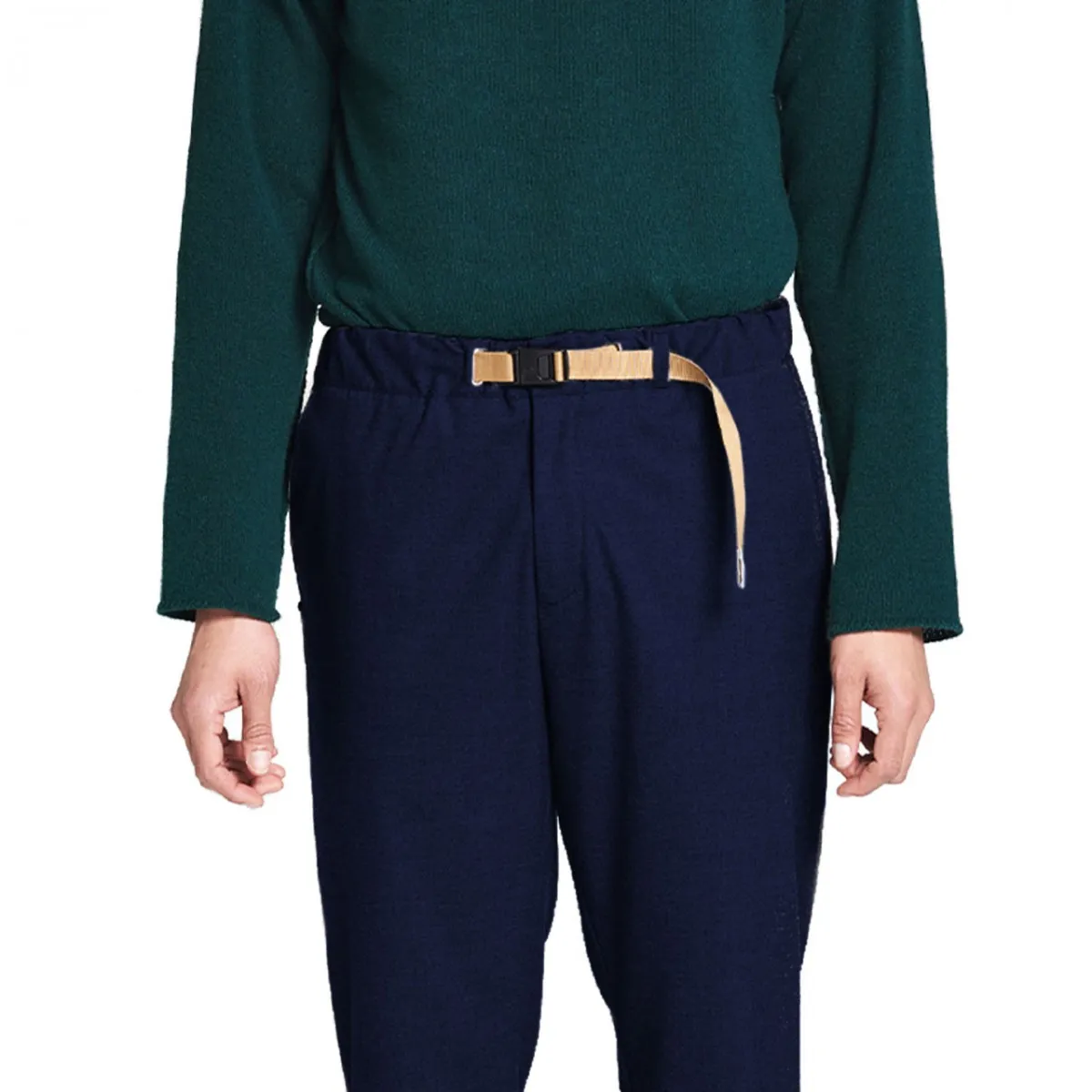 Pantalone Chino Effetto Lana Robert