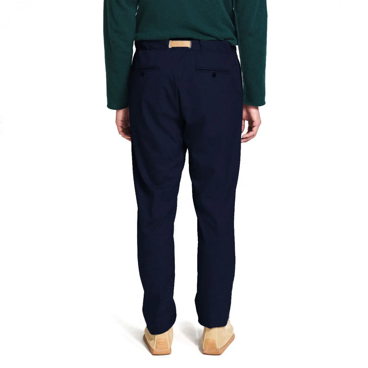 Pantalone Chino Effetto Lana Robert