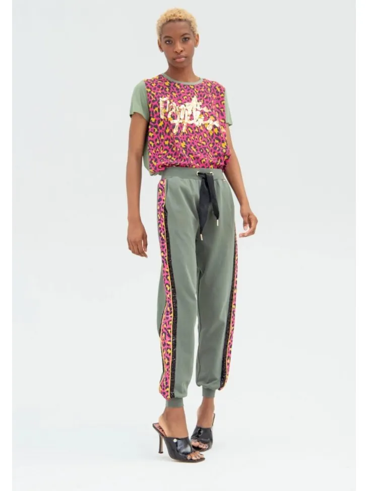 PANTALONE TUTA DETTAGLI MACULATO