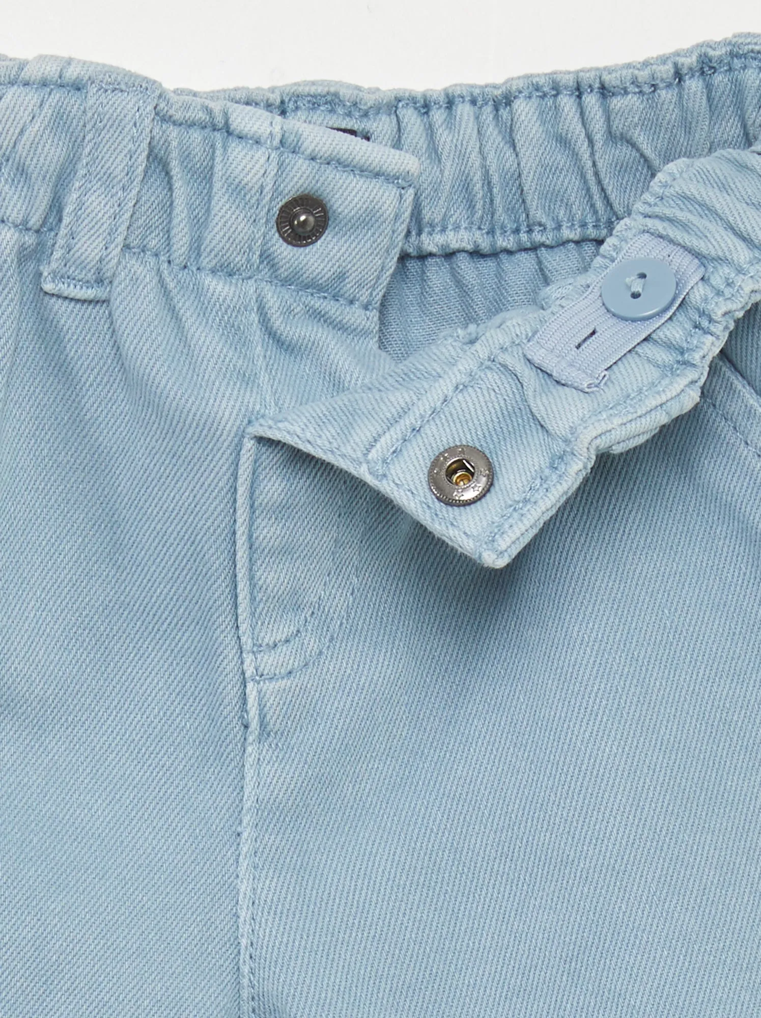 Pantaloni stile paper bag - BLU