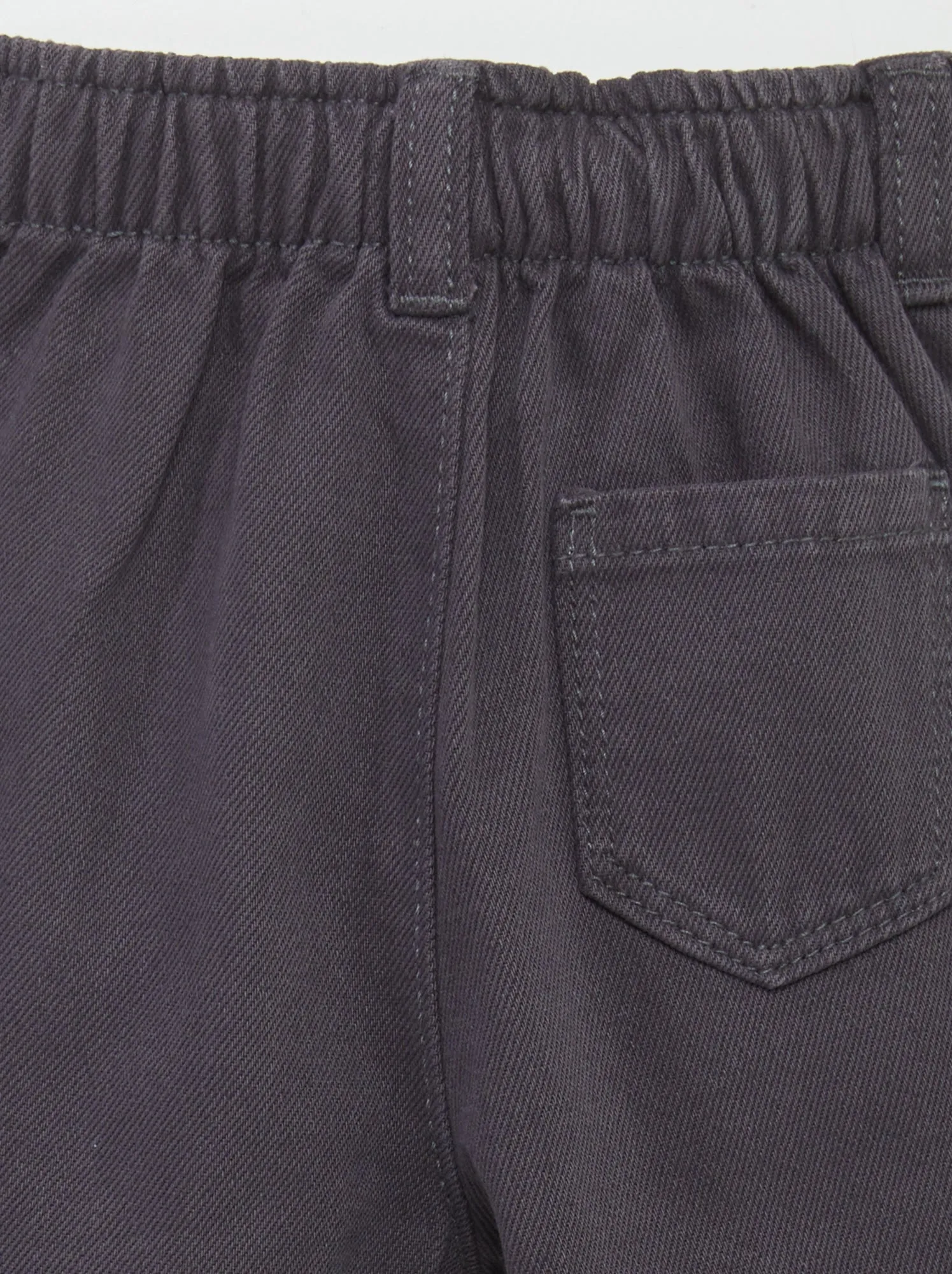 Pantaloni stile paper bag - GRIGIO