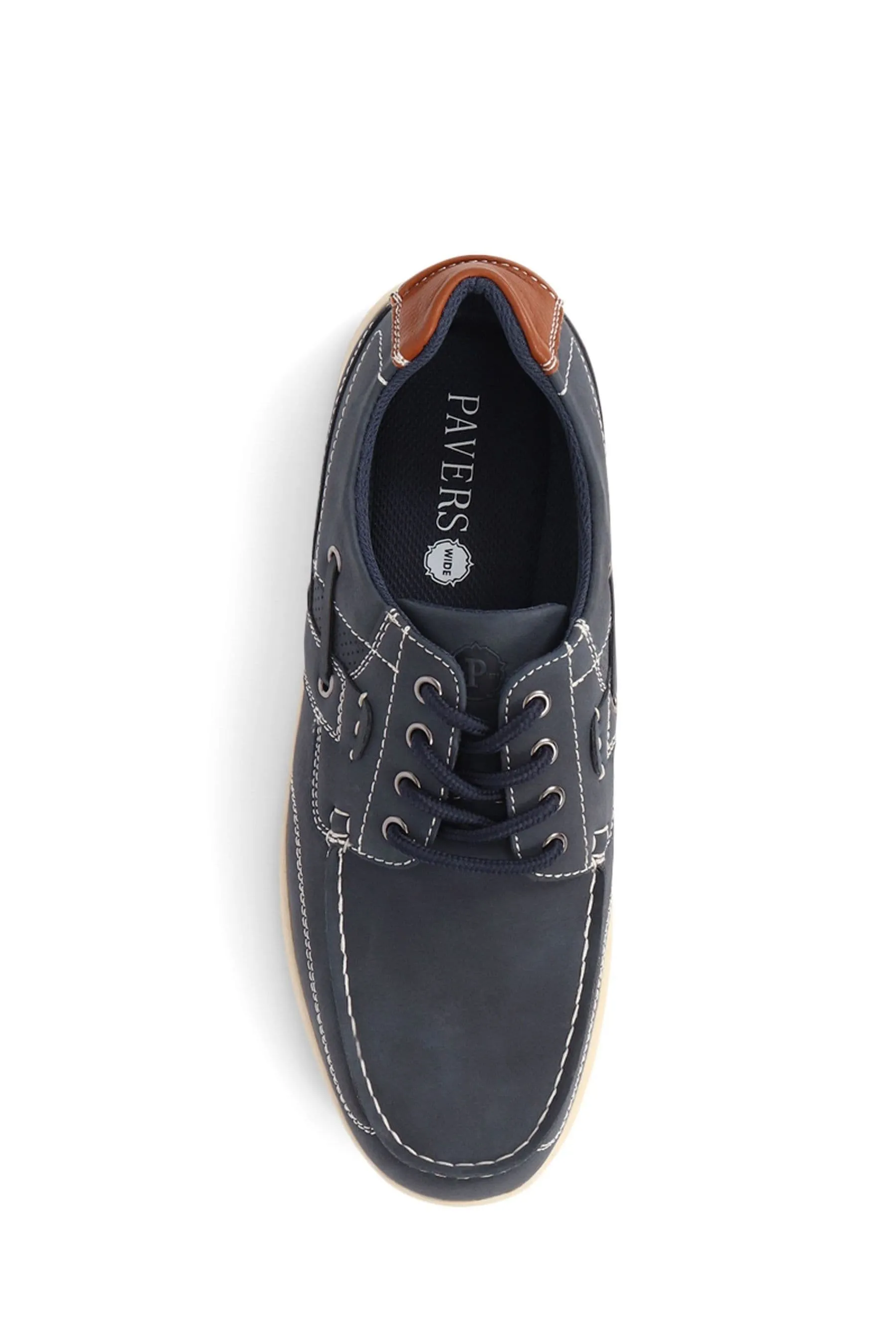 Pavers Blu - Pizzo casual Scarpe