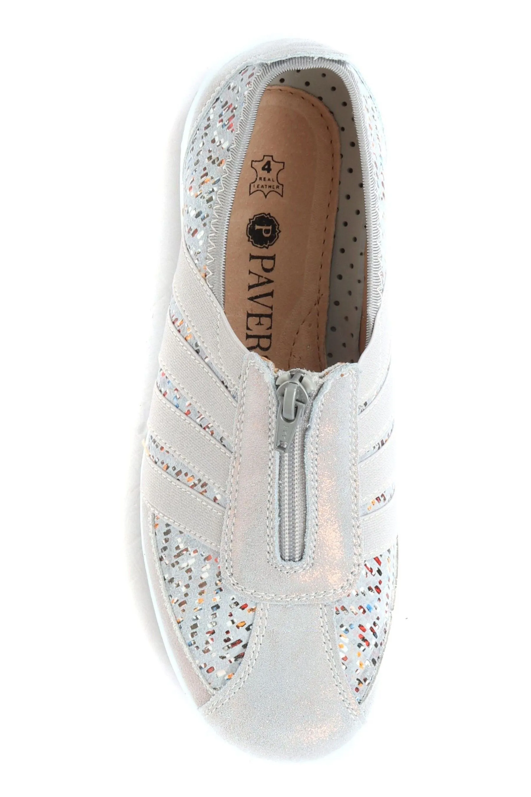 Pavers - Scarpe da ginnastica donna casual con zip