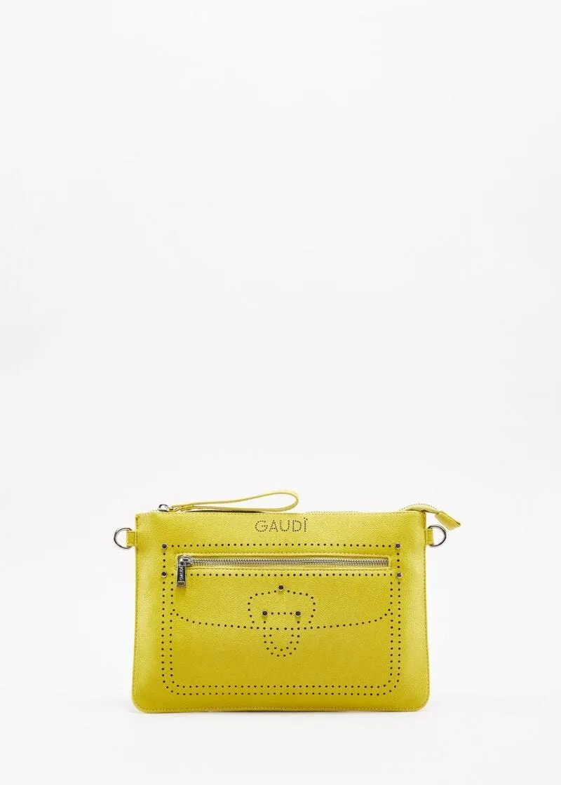 Pochette con decorazioni laser