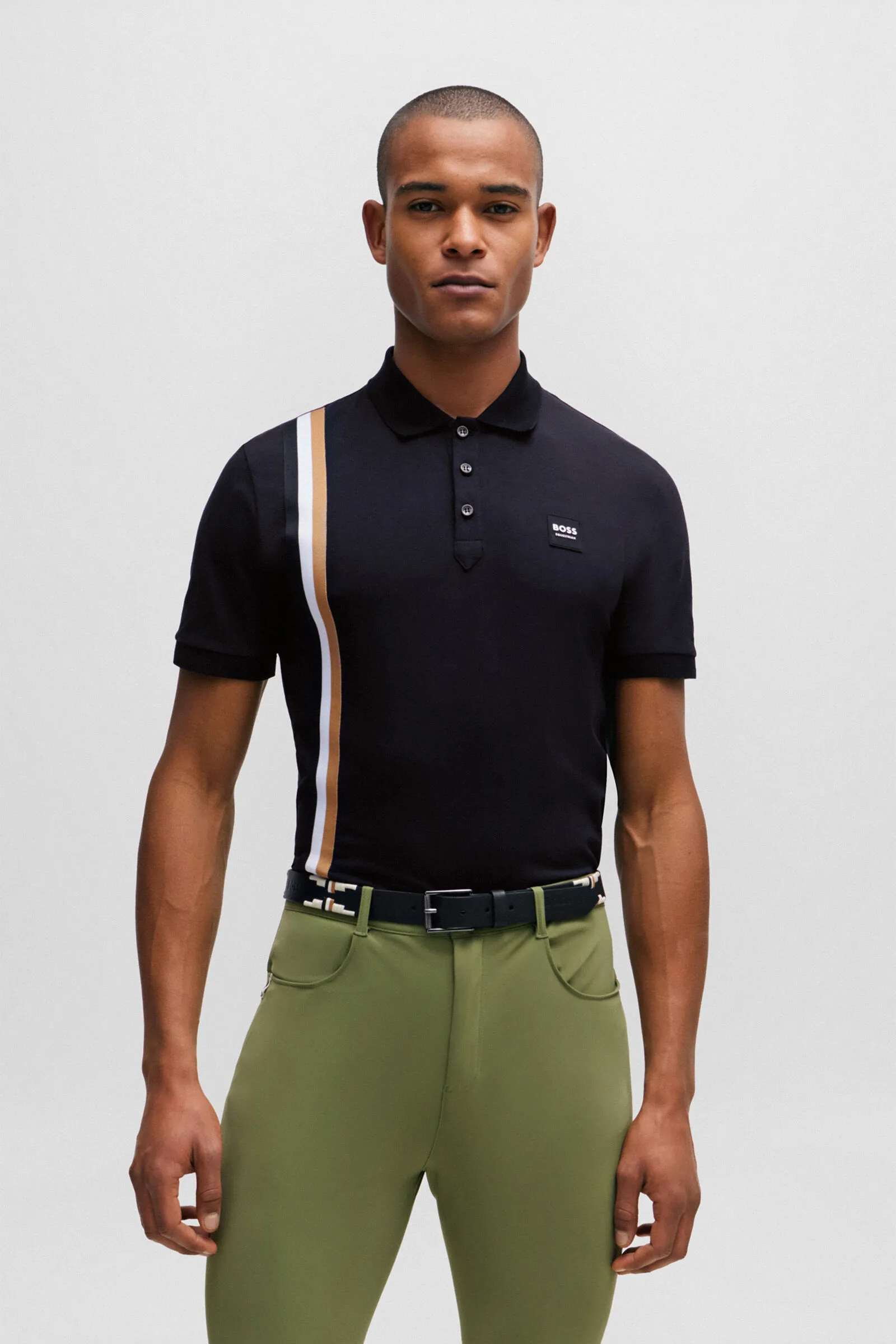 Polo a Righe Boss Glen