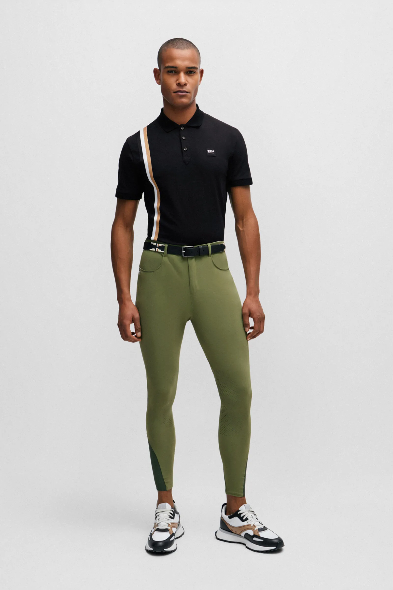 Polo a Righe Boss Glen