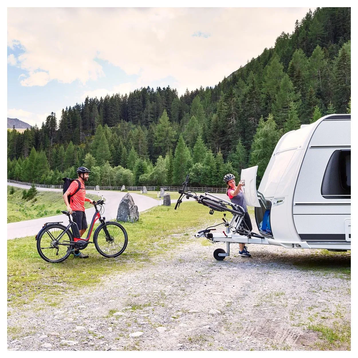 Portabici Thule caravan Superb standard