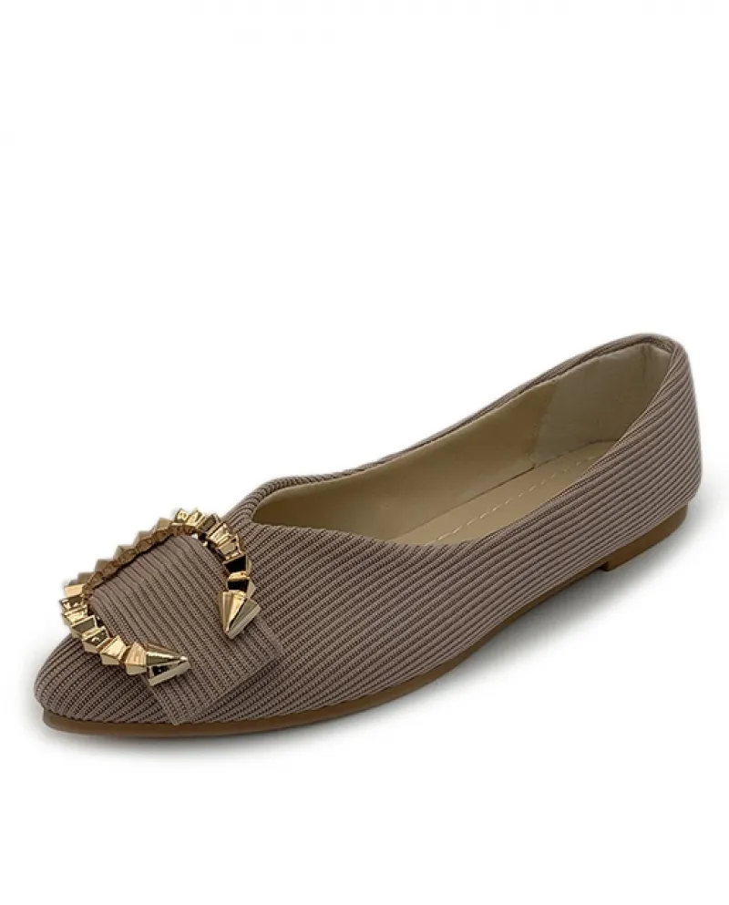 Primavera Nuove Scarpe Basse Da Donna Comode E Traspiranti Per Il Tempo Libero Allaperto Tacchi Bassi Moda Decorazione In Metal