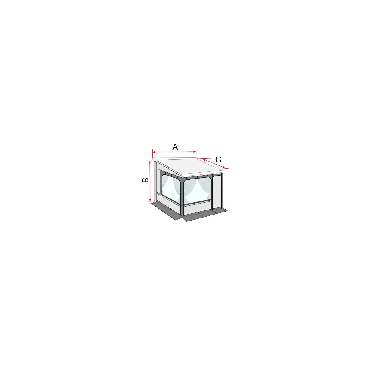 Privacy Room Fiamma per F45s, F45L