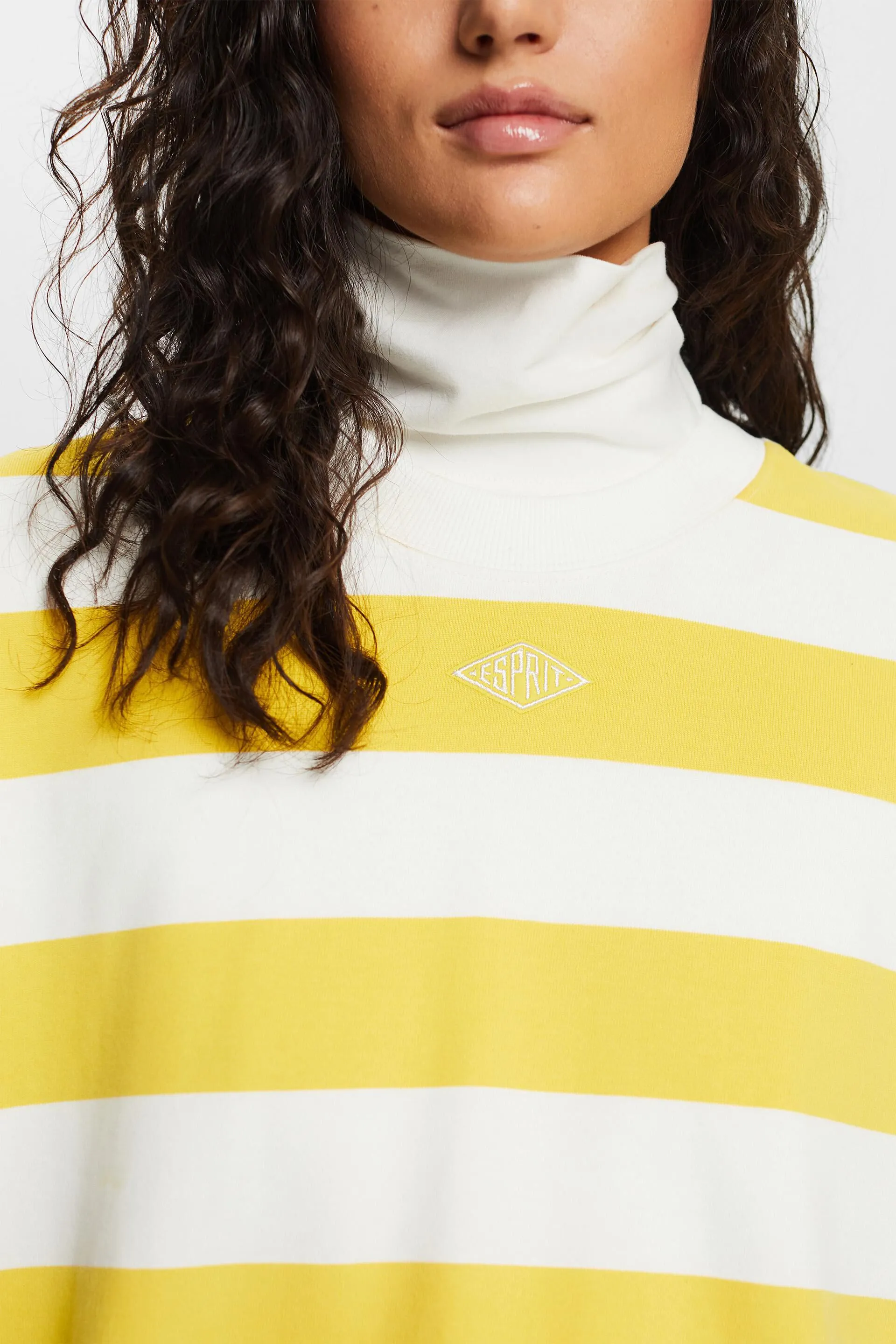 Pullover a righe in cotone