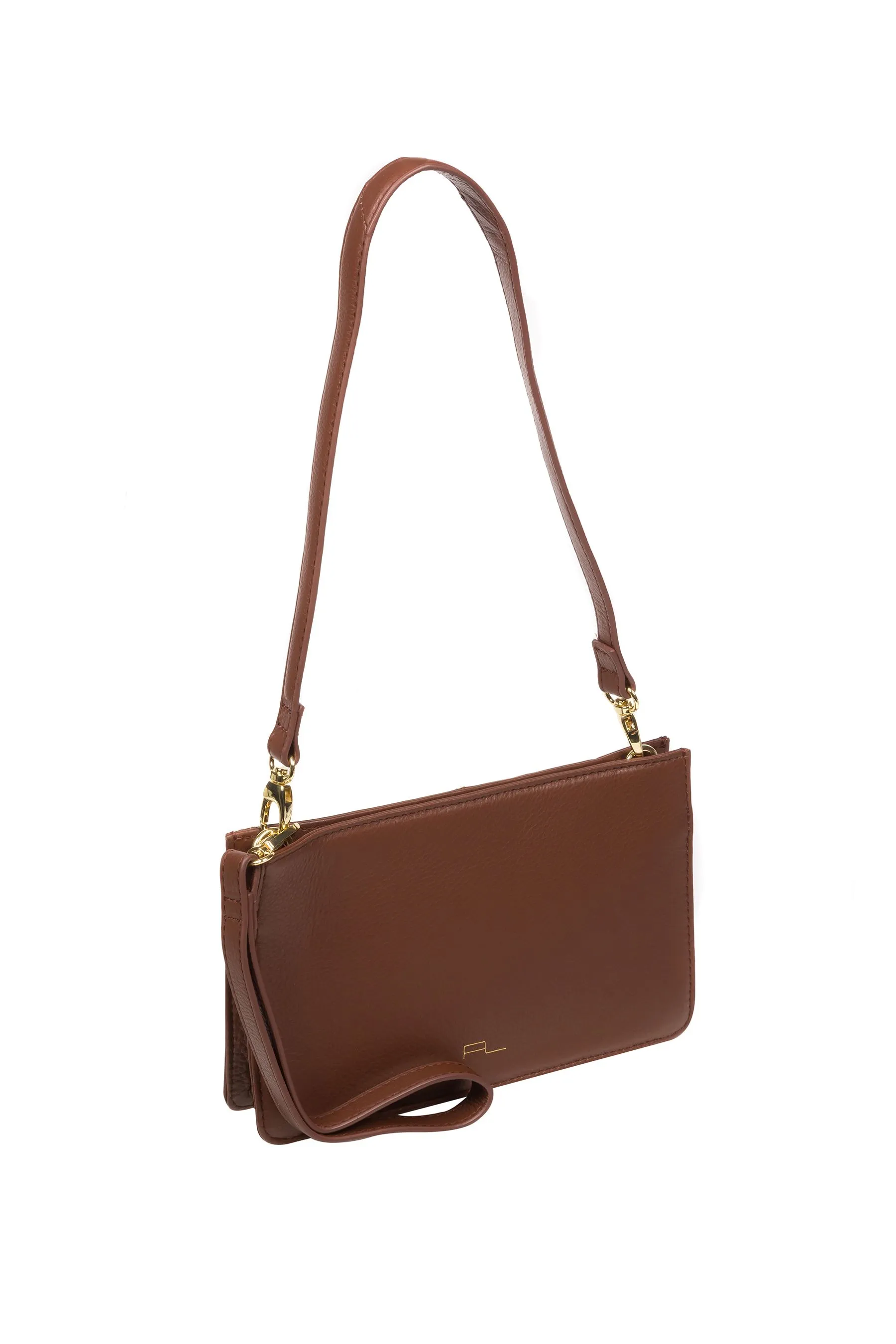 Pure Luxuries London - Layla - Borsa con pochette in pelle nappa