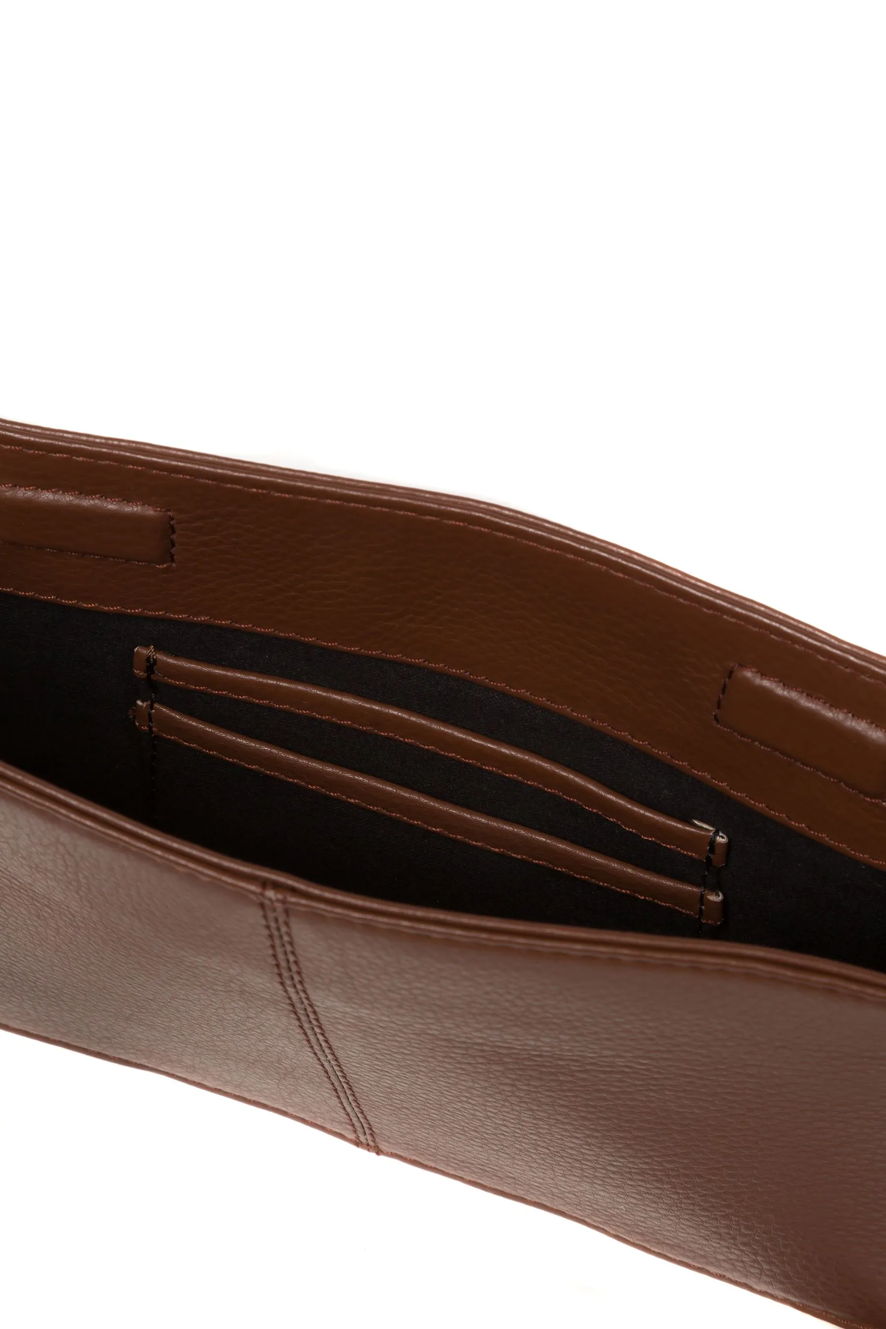 Pure Luxuries London - Layla - Borsa con pochette in pelle nappa