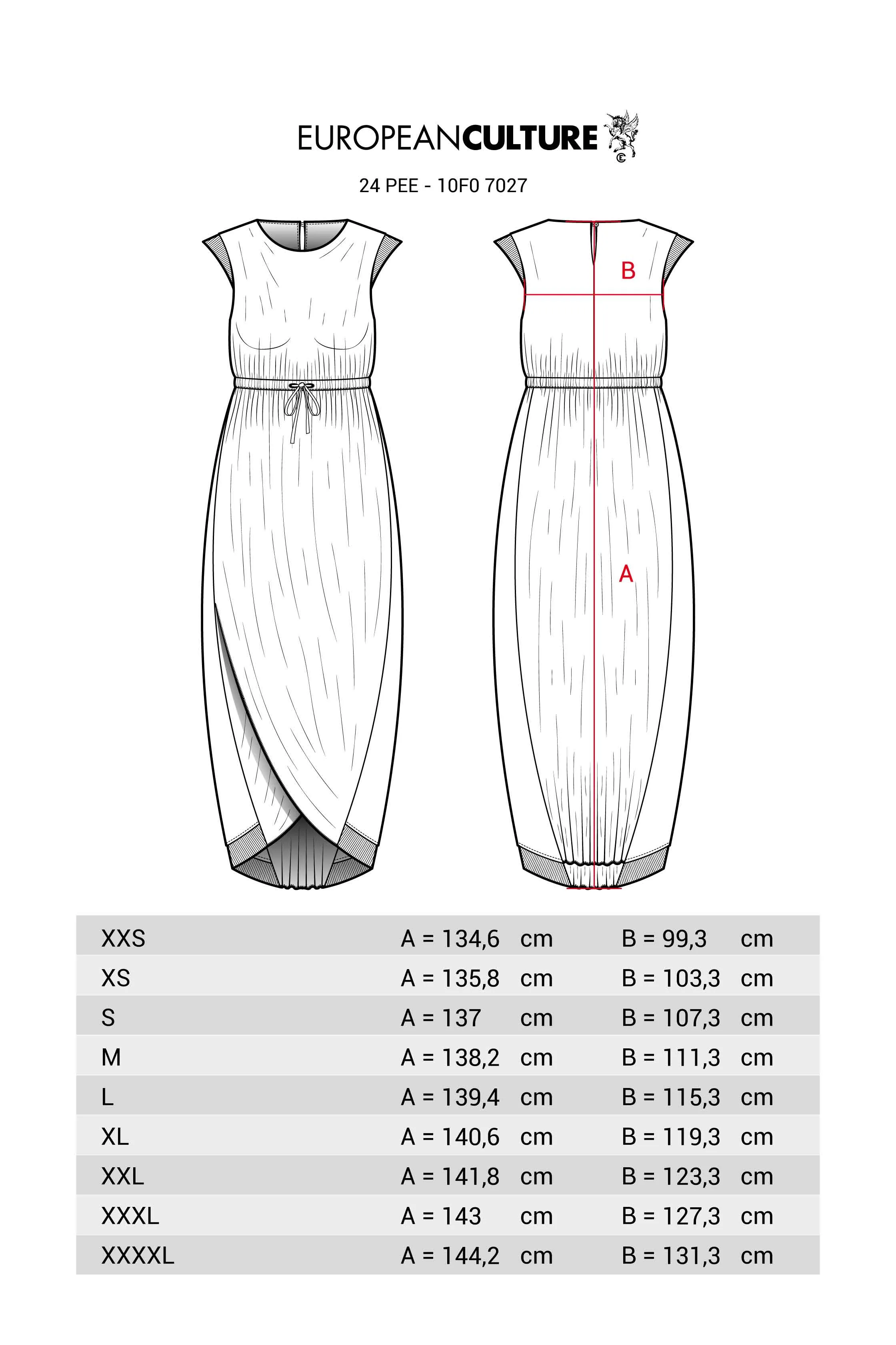 Ramié Midi Dress with Drawstring Waist Garment-Dyed 10FU 7027