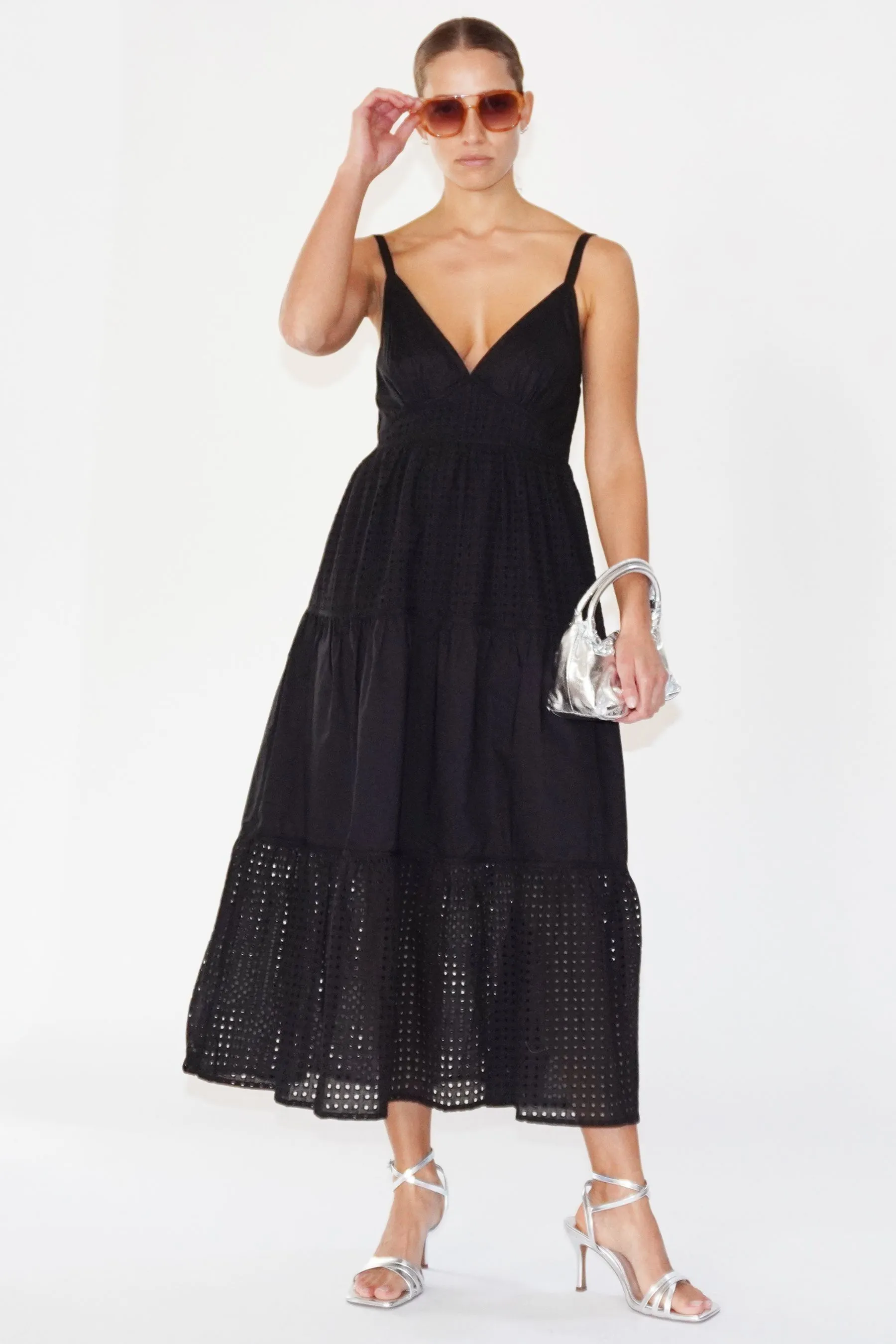 Religion - Abito maxi estivo con spalline