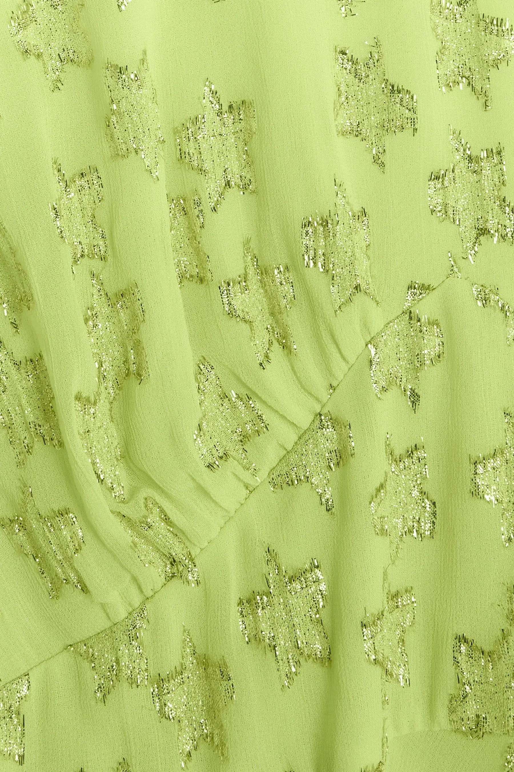 River Island - Abito maxi con stelle glitter