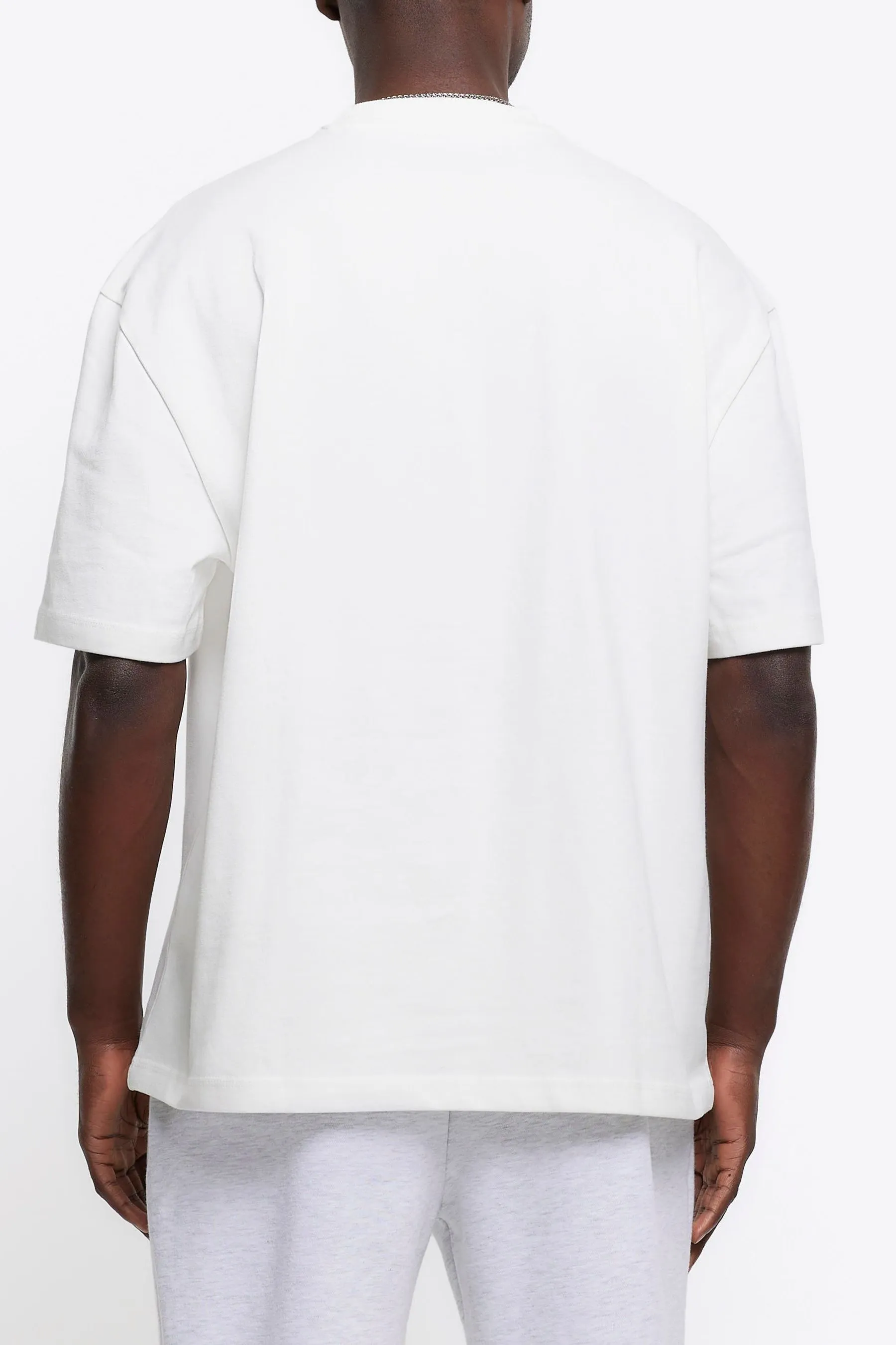 River Island - RI Studio - T-shirt oversize