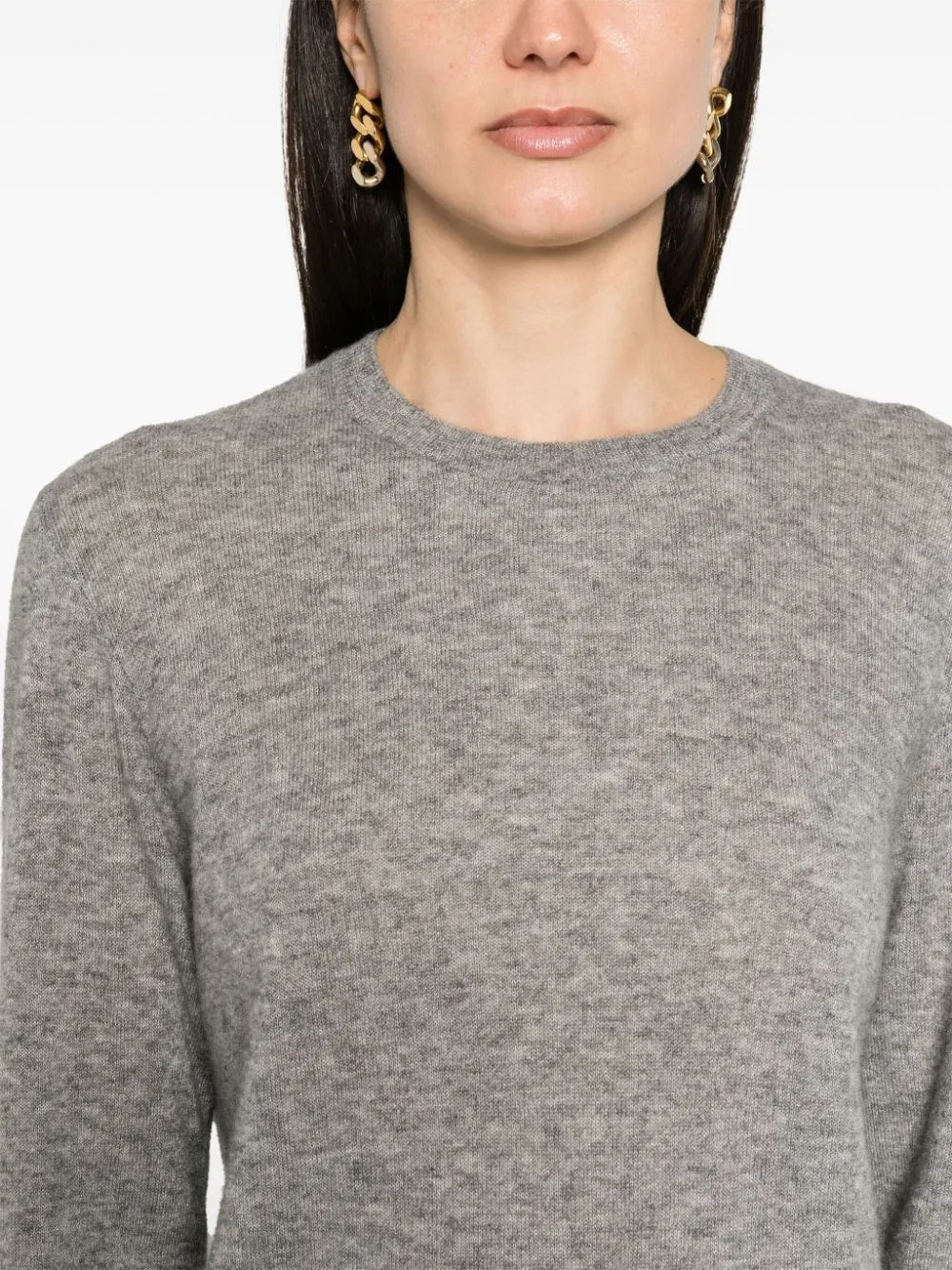   Saint Laurent  Maglia in cashmere e seta  
