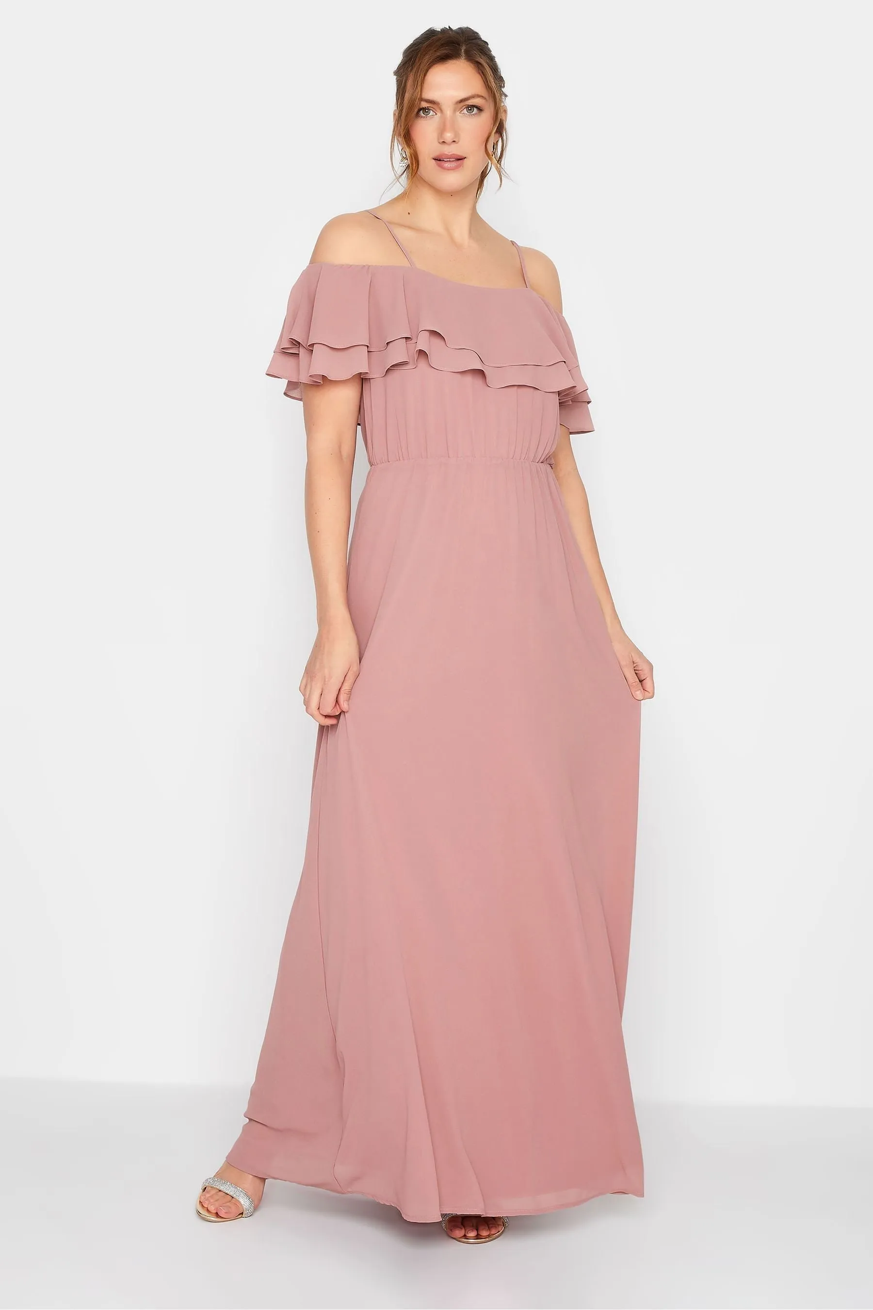 Sally - Abito maxi a Tall Ruches lungo