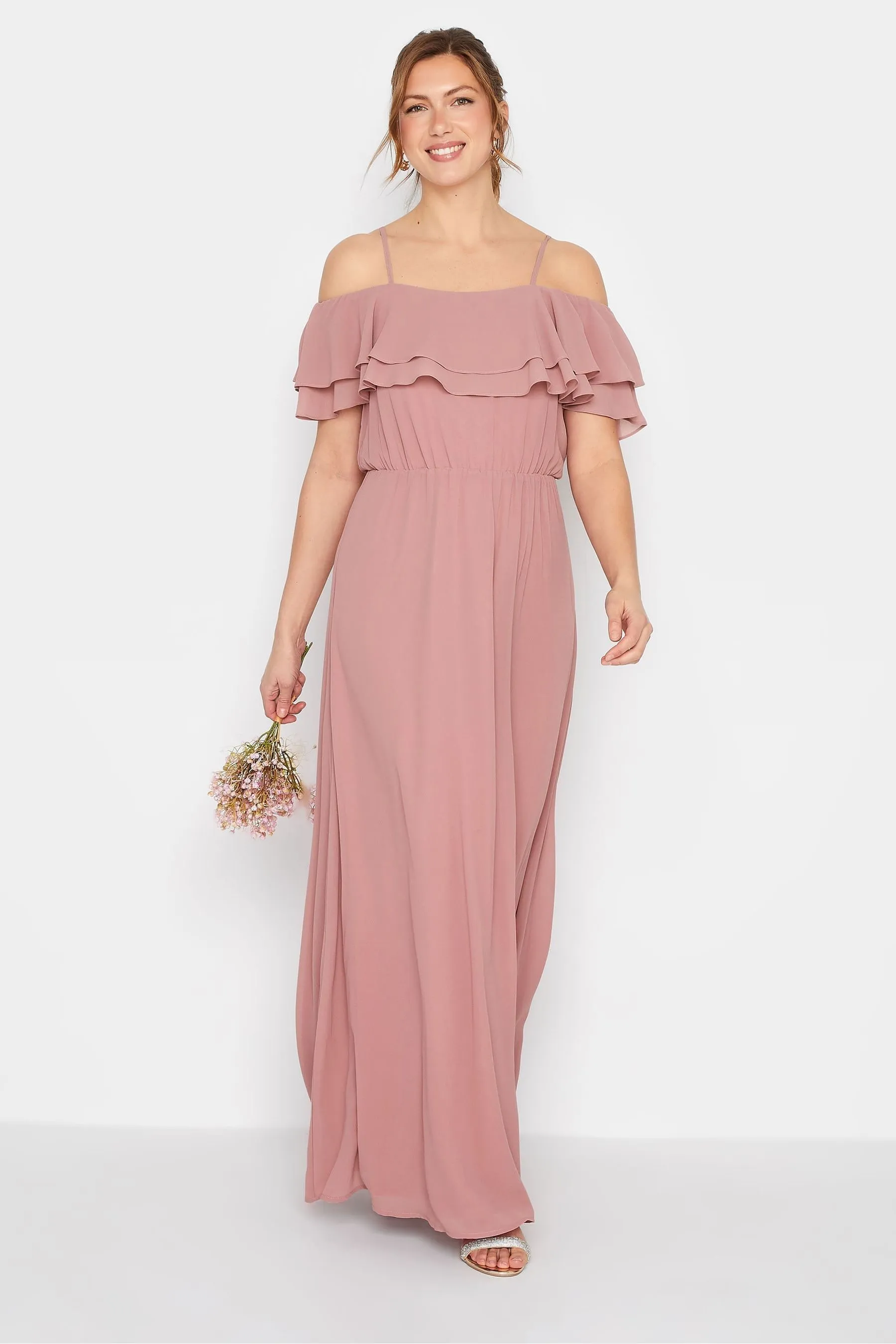 Sally - Abito maxi a Tall Ruches lungo